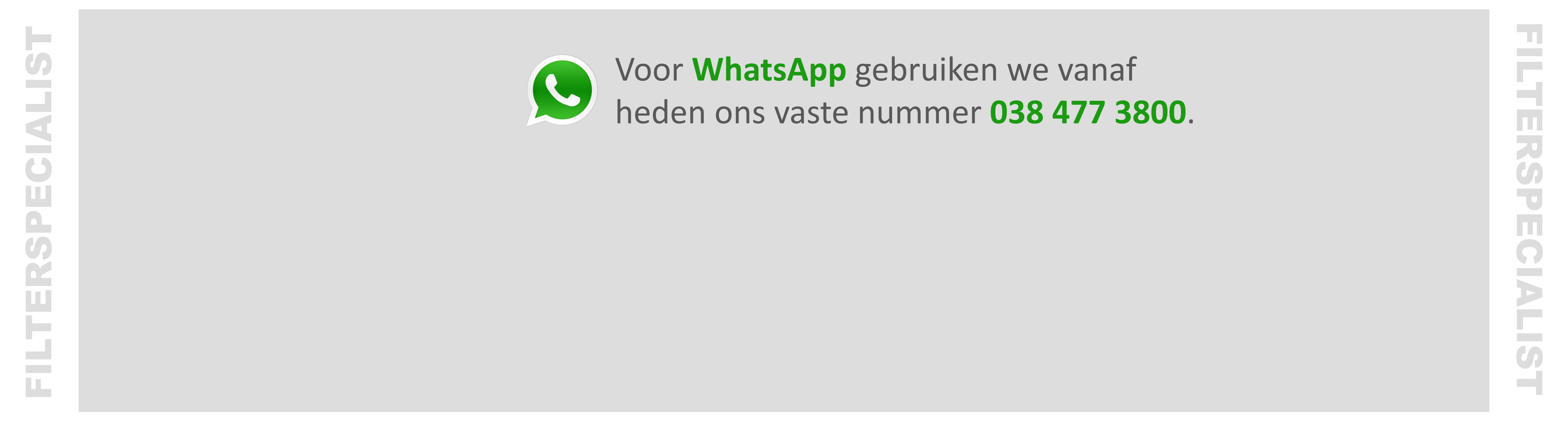 HEADER WhatsApp Nieuw nummer